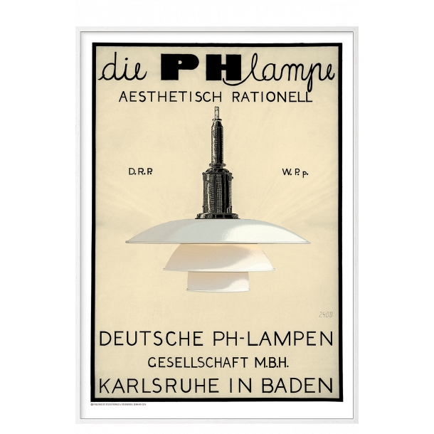 PH Lampe - Hvid. Louis Poulsen