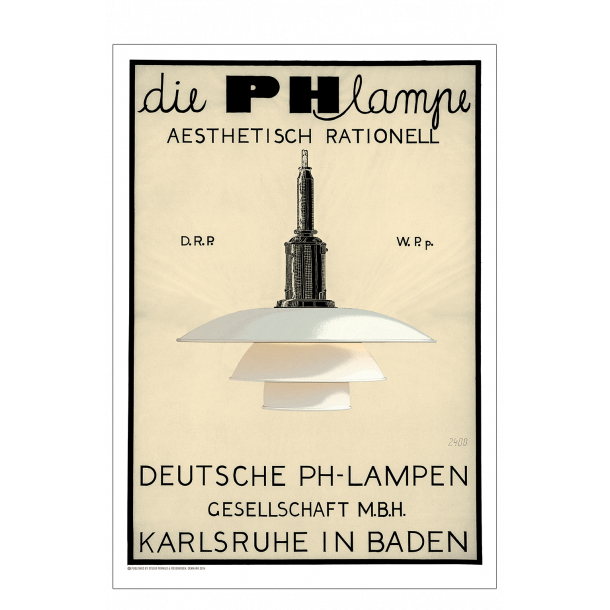 Poulsen, PH Lampe - Wei