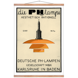 PH Lamp - Orange. Louis Poulsen