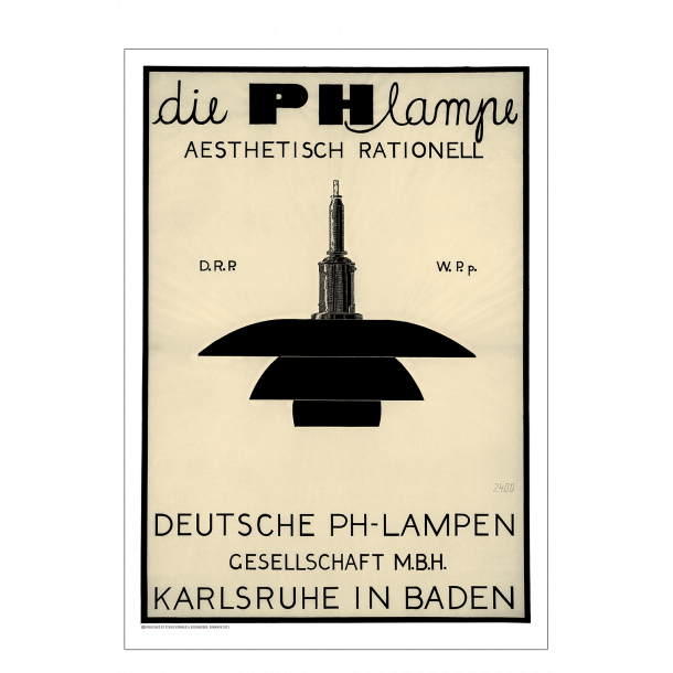 Poulsen, PH Lampe - Sort Tyskland