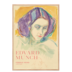 Edvard Munch. Female head
