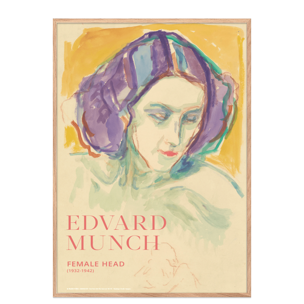 Edvard Munch. Female head