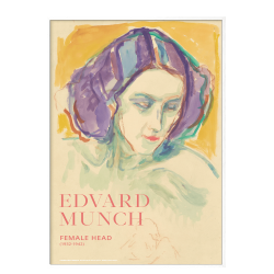 Edvard Munch. Female head