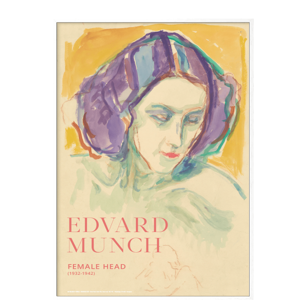 Edvard Munch. Female head