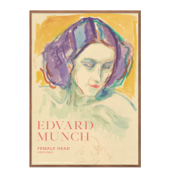 Edvard Munch. Female head