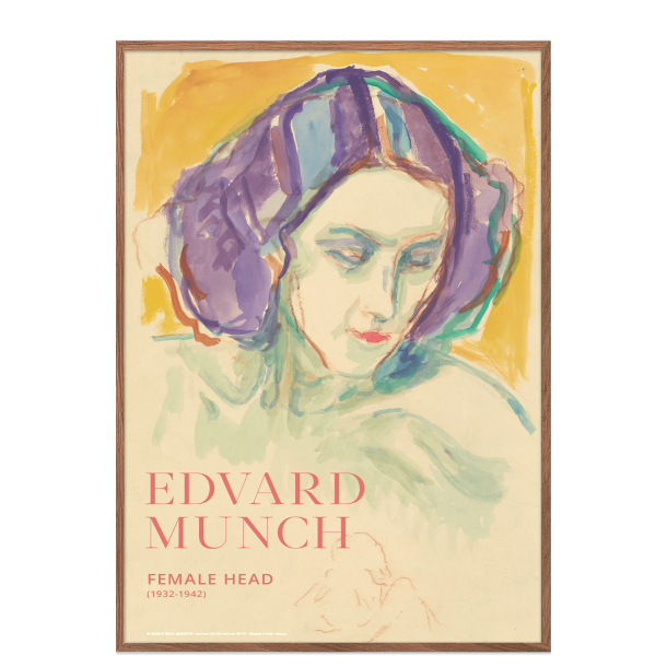 Edvard Munch. Female head