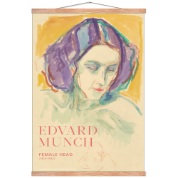 Edvard Munch. Female head