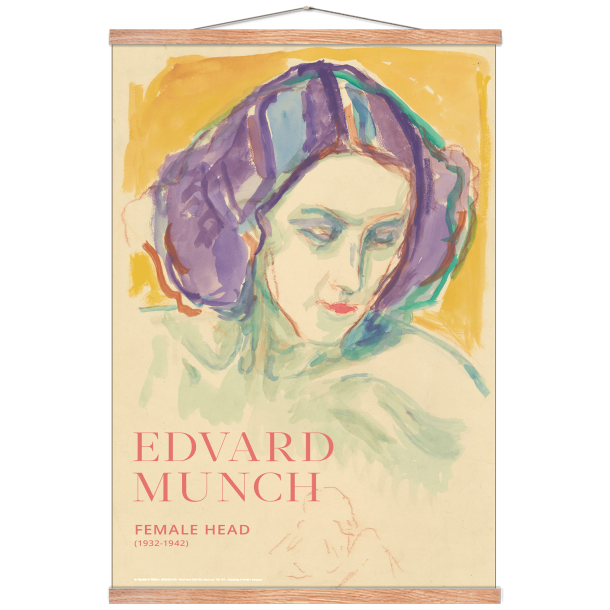 Edvard Munch. Female head