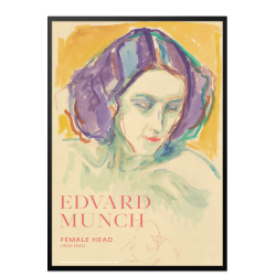 Edvard Munch. Female head