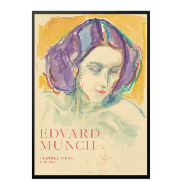 Edvard Munch. Female head