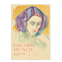 Edvard Munch. Female head