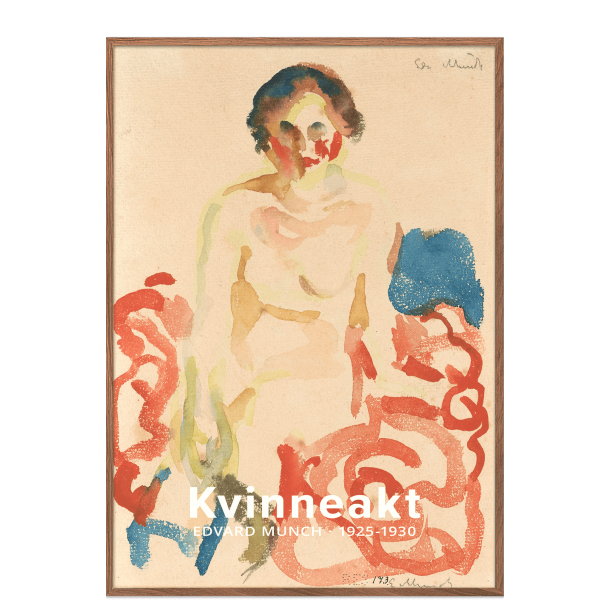 Edvard Munch. Kvinneakt