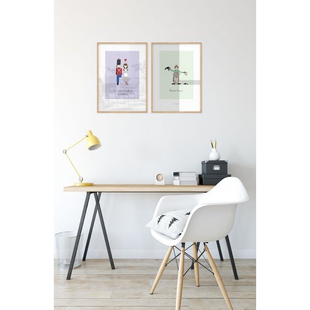 H.C. Andersen - Den Standhaftige Tinsoldat. Brneplakat.