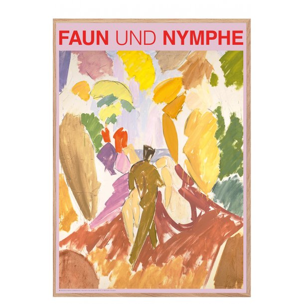 Faun und nymphe. Edvard Weie