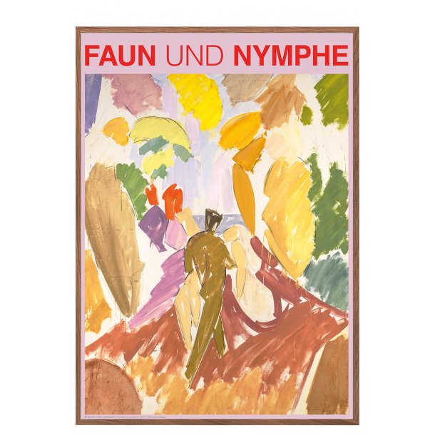 Faun und nymphe. Edvard Weie