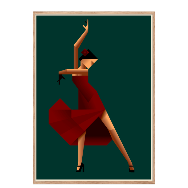 Flamencodanser. Martin Schwartz