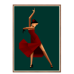 Flamencodanser. Martin Schwartz