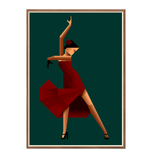 Flamencodanser. Martin Schwartz