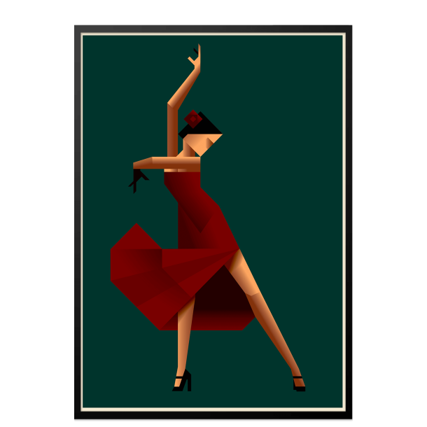 Flamencodanser. Martin Schwartz