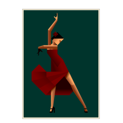 Flamencodanser. Martin Schwartz