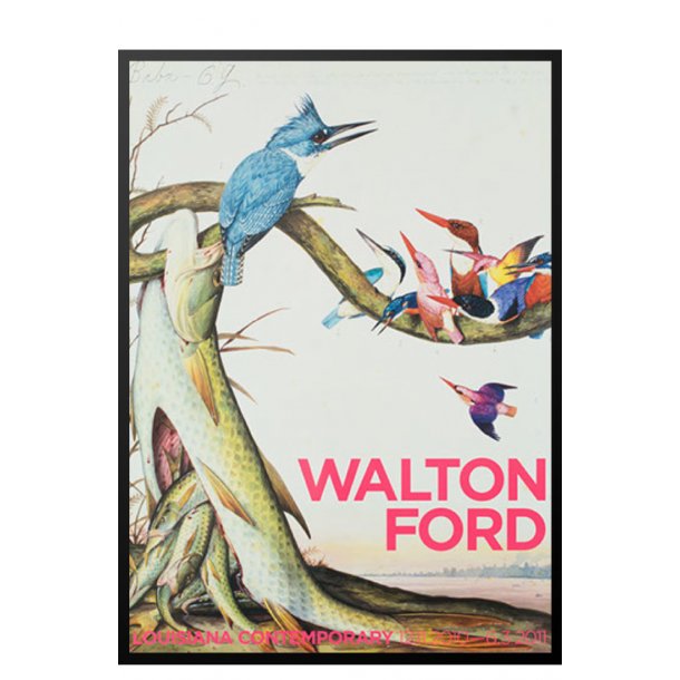 Ramme til Louisiana plakaten Walton Ford Baba