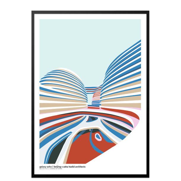 Galaxy soho - posterHaus