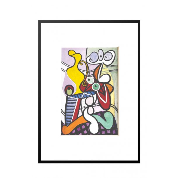 Lille Picasso Groes Stilleben auf einem Sockeltisch