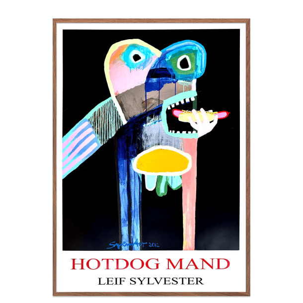 Leif Sylvester. Hotdog mand