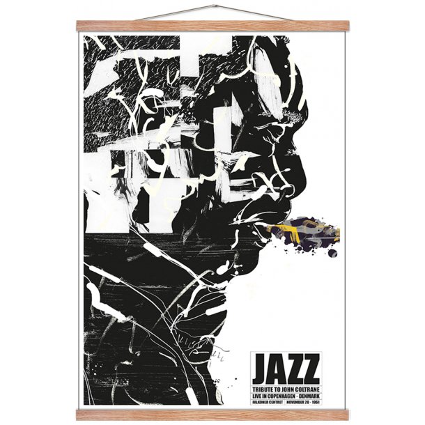 Jazz plakat – tribute to John Coltrane Posters - Permild & Rosengreen