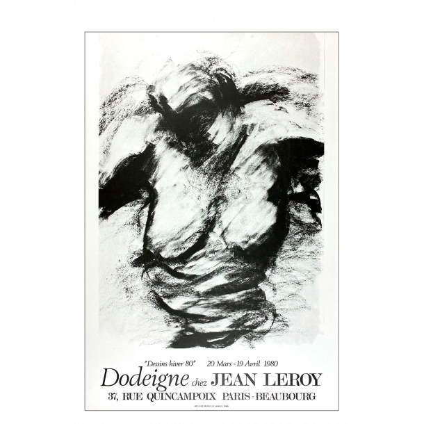 Dodeigne chez Jean Leroy (Original litografi plakat)