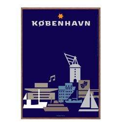 Kbenhavn plakat - Ikoner