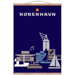 Kbenhavn plakat - Ikoner