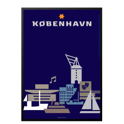 Kbenhavn plakat - Ikoner