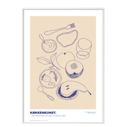 Plakat. Kkkenkunst bl (Stor)