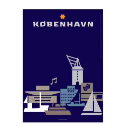 Kbenhavn plakat - Ikoner