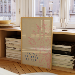 La vie en rose fleurit.