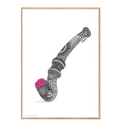 Skipperpibe, Lakridspibe. Vicky Gry.