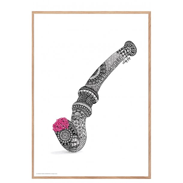 Skipperpibe, Lakridspibe. Vicky Gry.