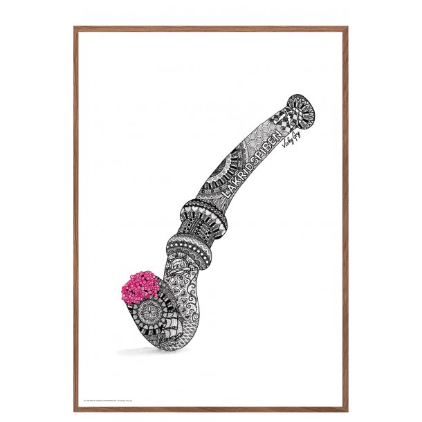 Skipperpibe, Lakridspibe. Vicky Gry.