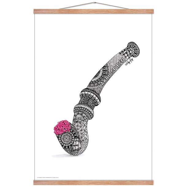 Skipperpibe, Lakridspibe. Vicky Gry.