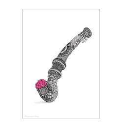 Skipperpibe, Lakridspibe. Vicky Gry.