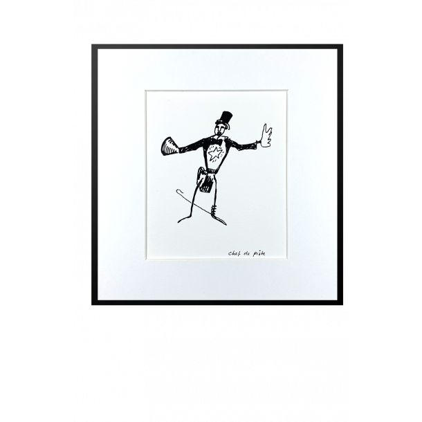 Alexander Calder. Der Zirkus, Chef de piste.