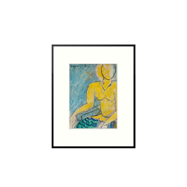 Lille Matisse: "Katia with the yellow shirt