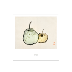 K&#333;no Bairei. Japansk trsnit m. frugt