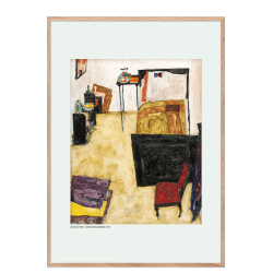 My living room. Egon Schiele