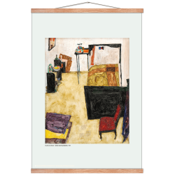 My living room. Egon Schiele