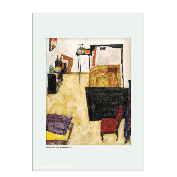 My living room. Egon Schiele