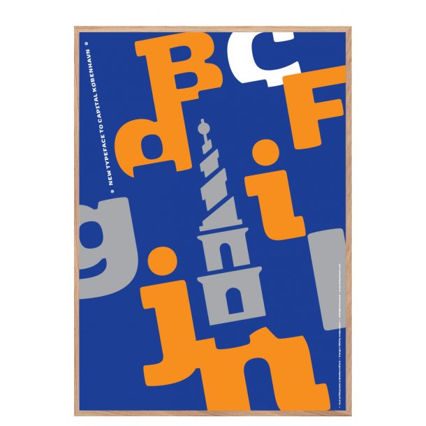 New typeface to capital Kbenhavn