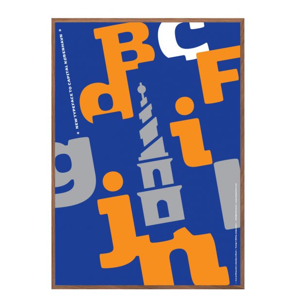 New typeface to capital Kbenhavn