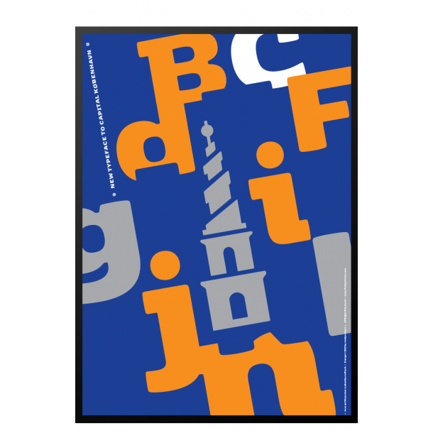 New typeface to capital Kbenhavn